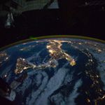 Blick aus der ISS