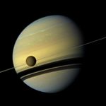 Saturn und Titan