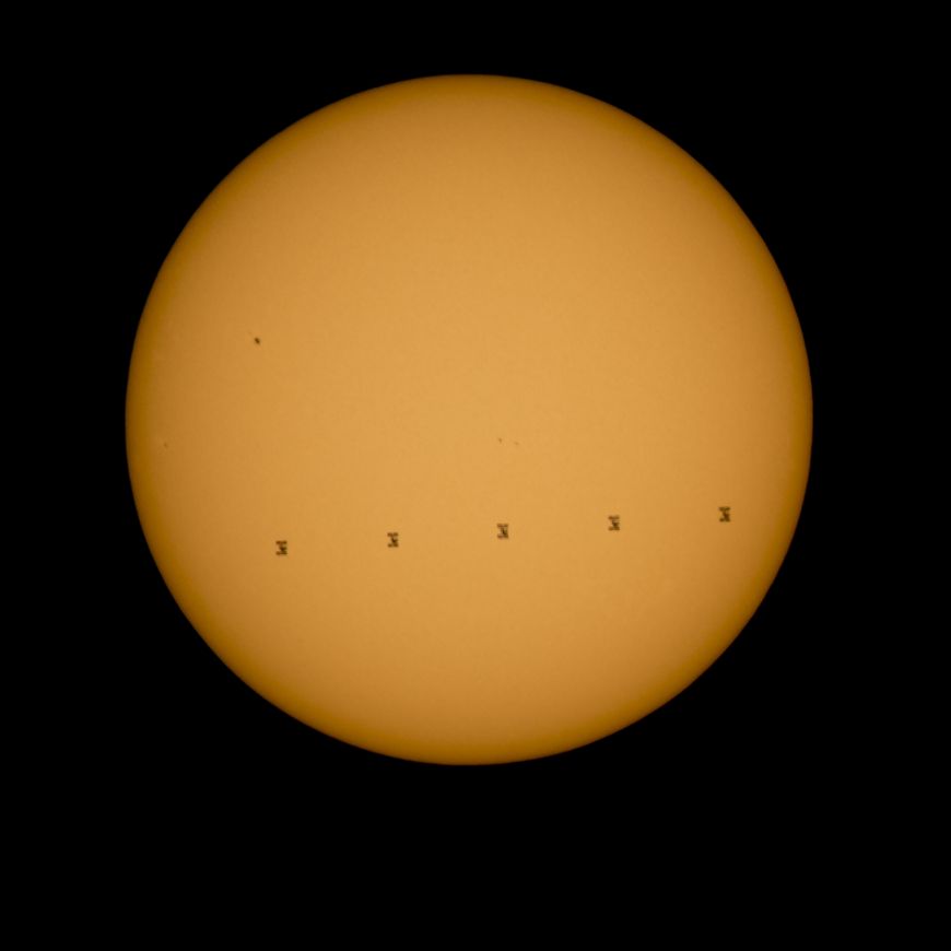 ISS - Sonne