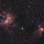 NGC 3603 und NGC 3576