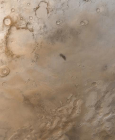 Südpolarregion auf dem Mars
