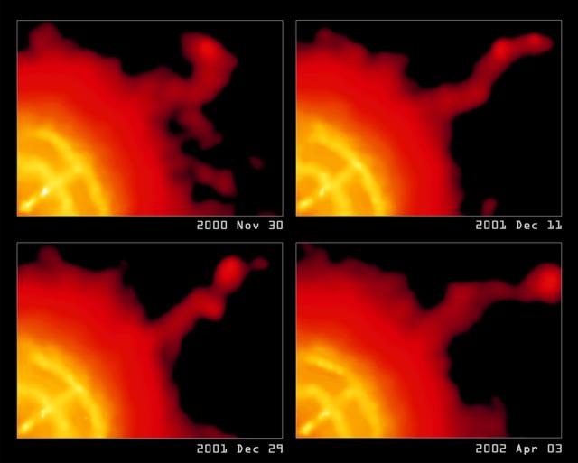 Jet des Vela-Pulsars