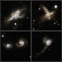 Wechselwirkende Galaxien
