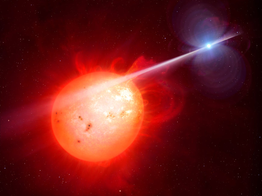Wei�er-Zwerg-Pulsar