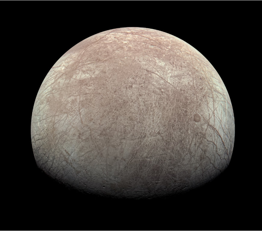 Jupiter probe measures oxygen production on Europa
